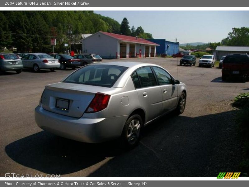 Silver Nickel / Grey 2004 Saturn ION 3 Sedan