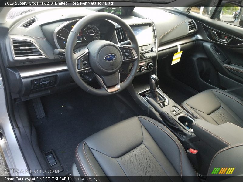  2019 Crosstrek 2.0i Limited Black Interior