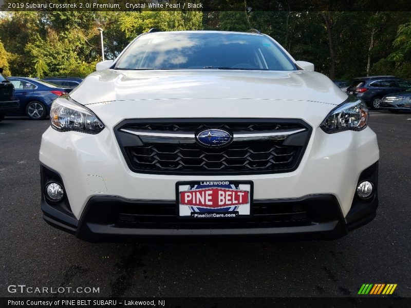 Crystal White Pearl / Black 2019 Subaru Crosstrek 2.0i Premium