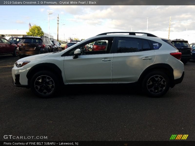 Crystal White Pearl / Black 2019 Subaru Crosstrek 2.0i Premium