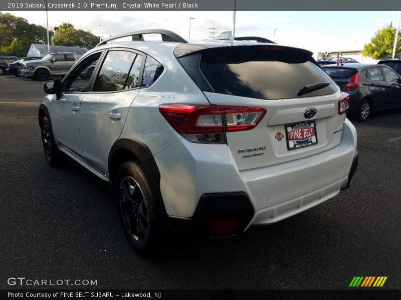 Crystal White Pearl / Black 2019 Subaru Crosstrek 2.0i Premium