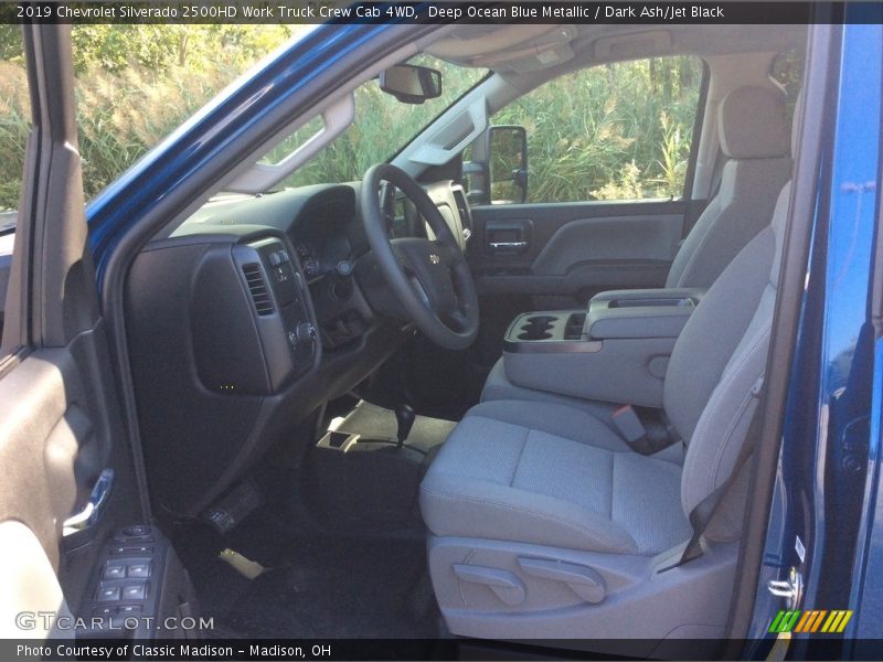 Deep Ocean Blue Metallic / Dark Ash/Jet Black 2019 Chevrolet Silverado 2500HD Work Truck Crew Cab 4WD