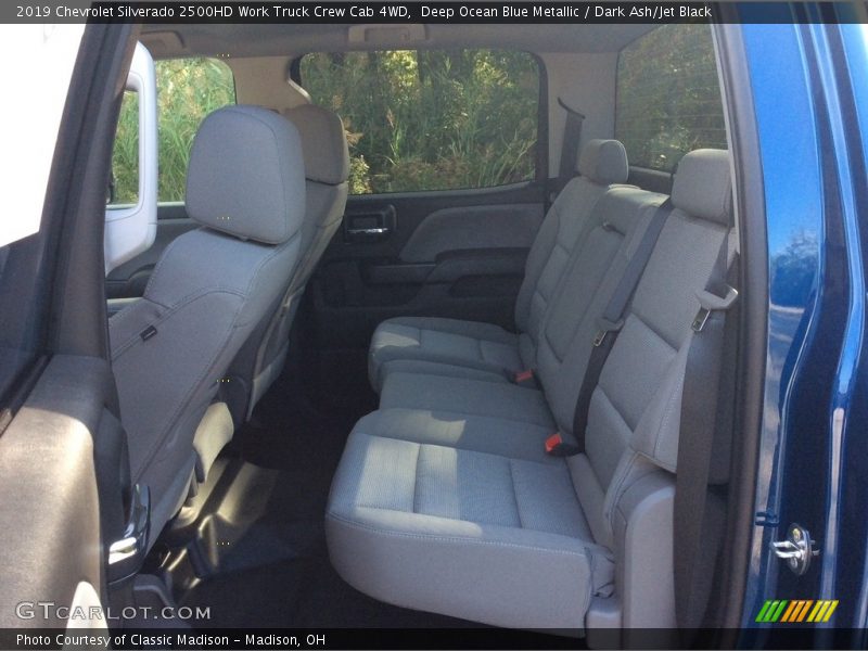 Deep Ocean Blue Metallic / Dark Ash/Jet Black 2019 Chevrolet Silverado 2500HD Work Truck Crew Cab 4WD