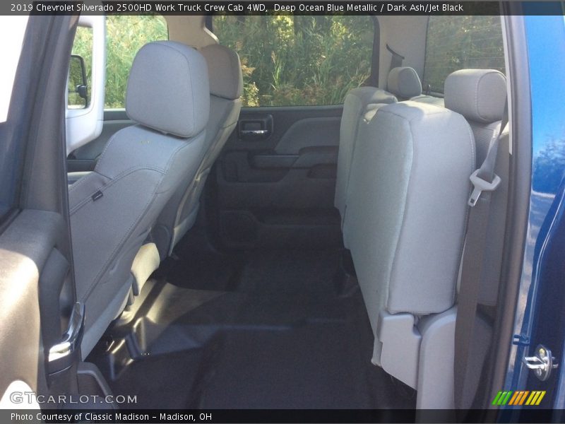 Deep Ocean Blue Metallic / Dark Ash/Jet Black 2019 Chevrolet Silverado 2500HD Work Truck Crew Cab 4WD