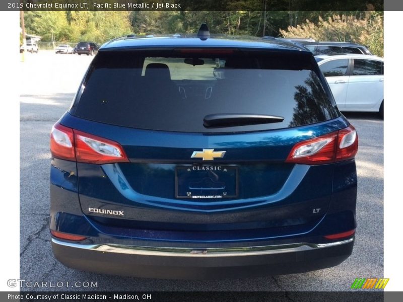 Pacific Blue Metallic / Jet Black 2019 Chevrolet Equinox LT