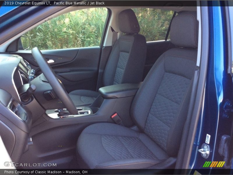 Pacific Blue Metallic / Jet Black 2019 Chevrolet Equinox LT