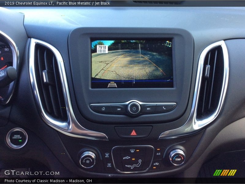 Pacific Blue Metallic / Jet Black 2019 Chevrolet Equinox LT