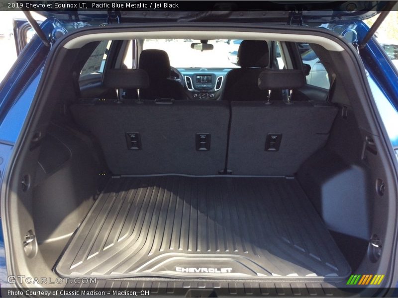 Pacific Blue Metallic / Jet Black 2019 Chevrolet Equinox LT