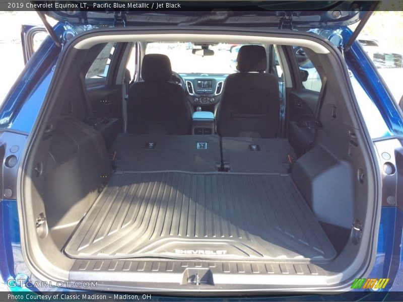 Pacific Blue Metallic / Jet Black 2019 Chevrolet Equinox LT
