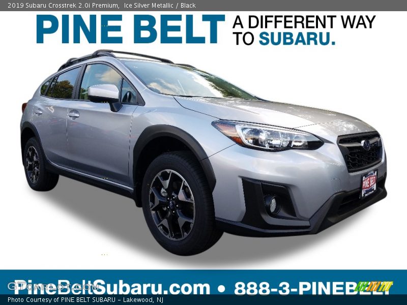 Ice Silver Metallic / Black 2019 Subaru Crosstrek 2.0i Premium