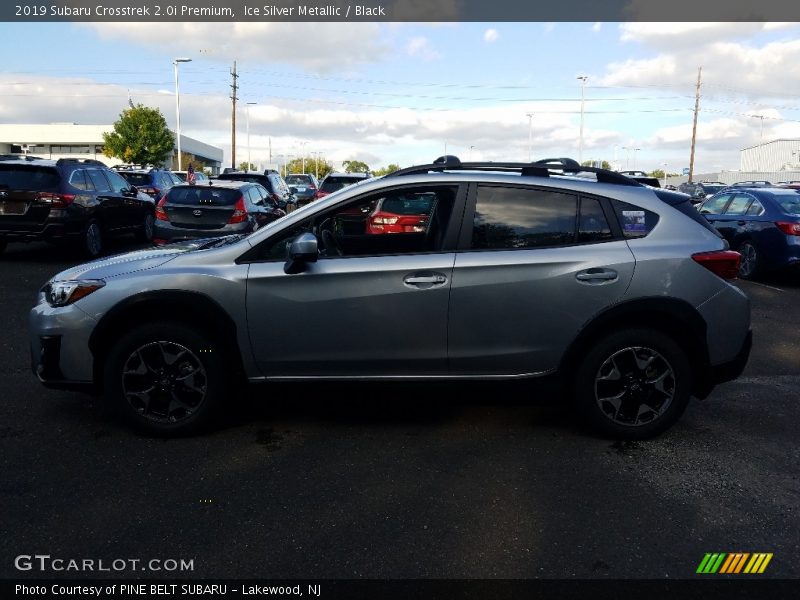 Ice Silver Metallic / Black 2019 Subaru Crosstrek 2.0i Premium