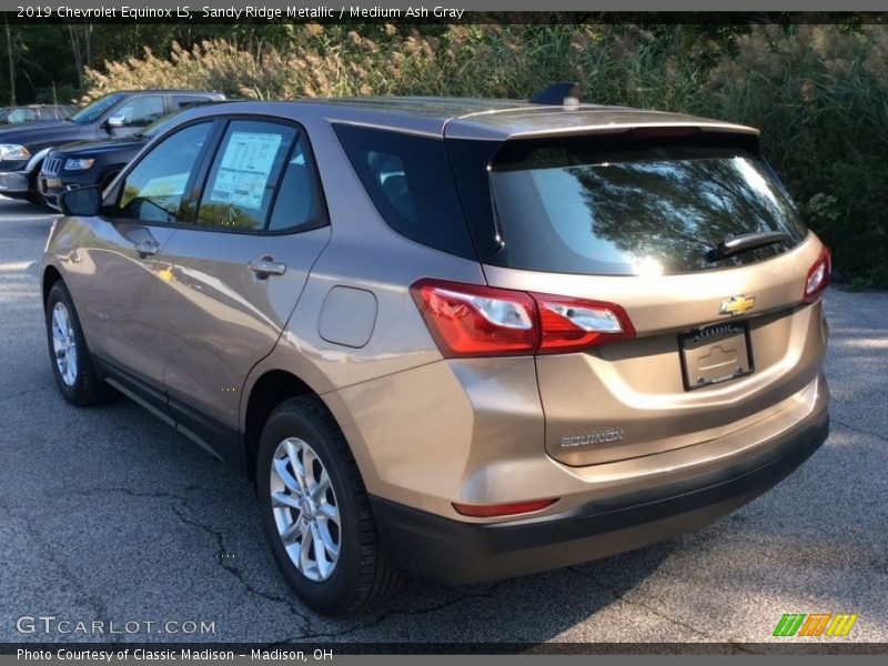 Sandy Ridge Metallic / Medium Ash Gray 2019 Chevrolet Equinox LS