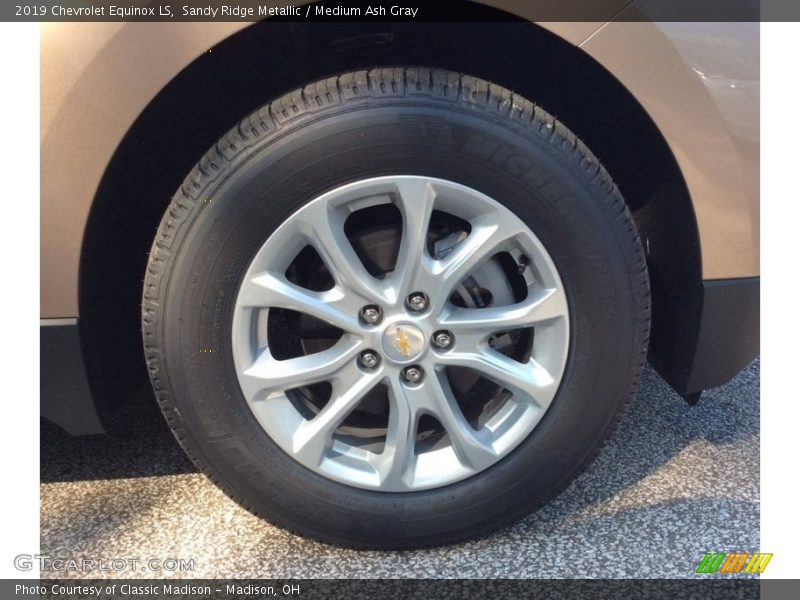 Sandy Ridge Metallic / Medium Ash Gray 2019 Chevrolet Equinox LS