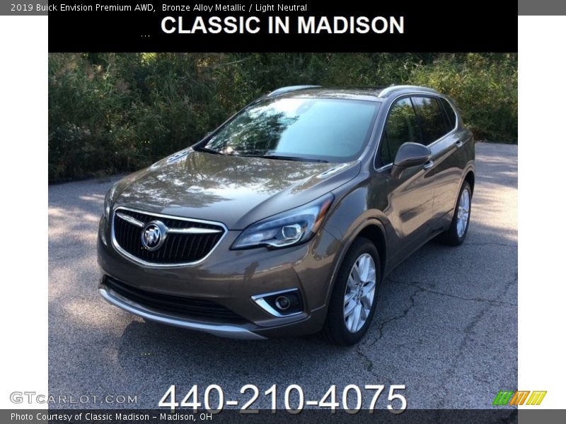 Bronze Alloy Metallic / Light Neutral 2019 Buick Envision Premium AWD