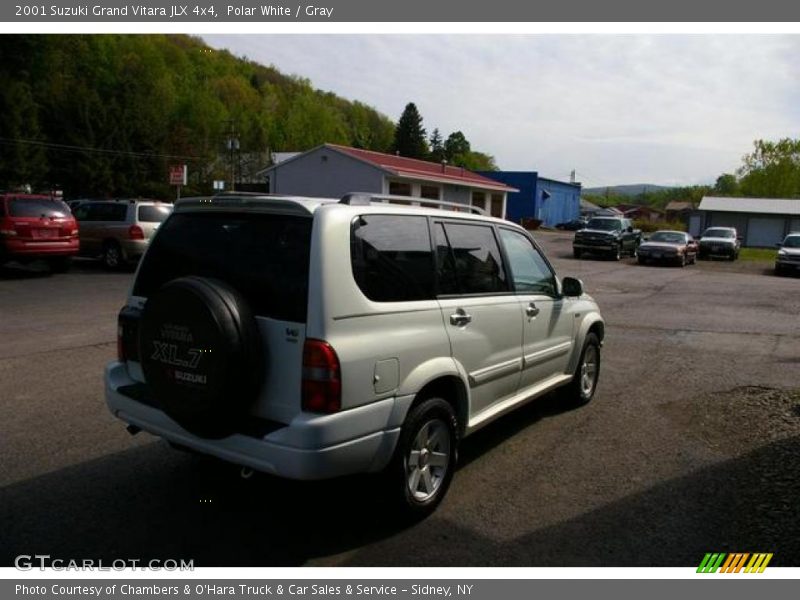 Polar White / Gray 2001 Suzuki Grand Vitara JLX 4x4