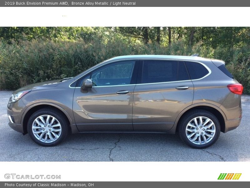 Bronze Alloy Metallic / Light Neutral 2019 Buick Envision Premium AWD