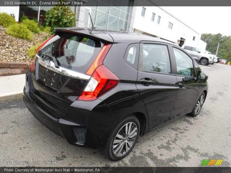 Crystal Black Pearl / Black 2015 Honda Fit EX