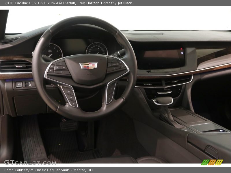 Red Horizon Tintcoat / Jet Black 2018 Cadillac CT6 3.6 Luxury AWD Sedan