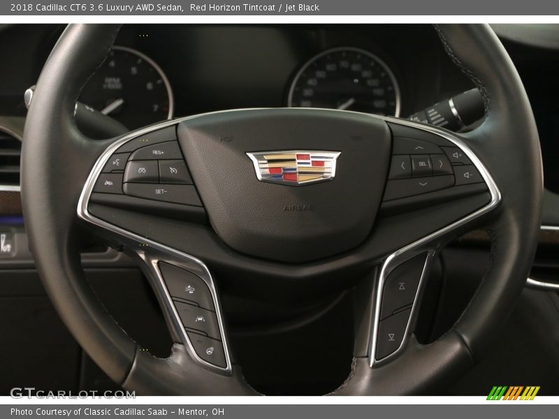Red Horizon Tintcoat / Jet Black 2018 Cadillac CT6 3.6 Luxury AWD Sedan