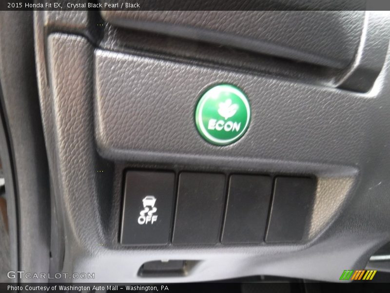 Crystal Black Pearl / Black 2015 Honda Fit EX