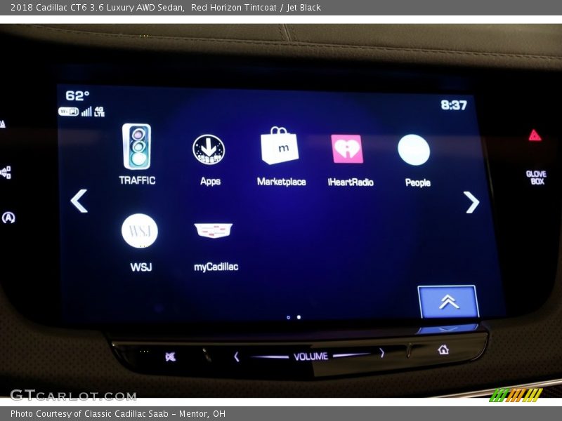 Red Horizon Tintcoat / Jet Black 2018 Cadillac CT6 3.6 Luxury AWD Sedan