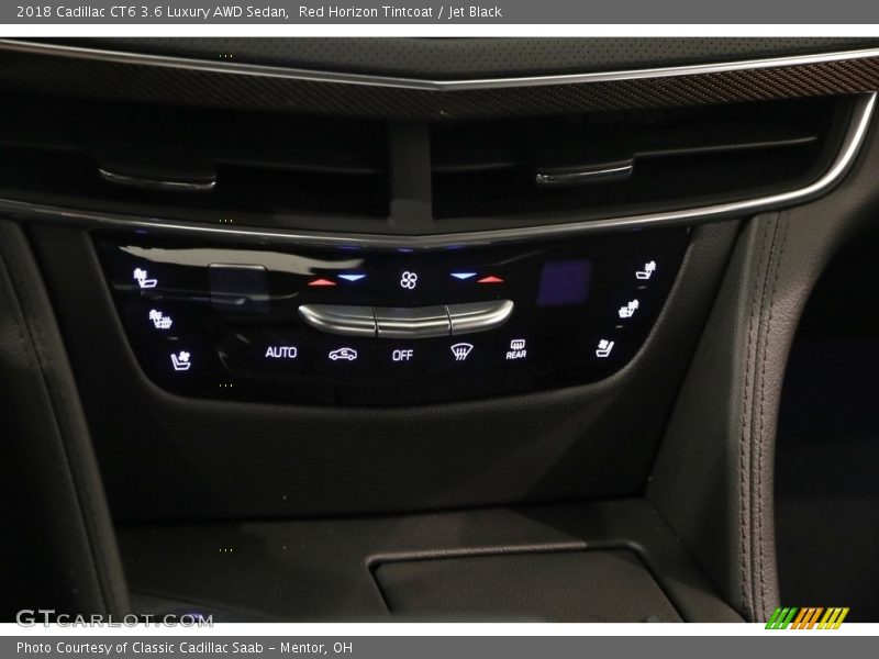 Red Horizon Tintcoat / Jet Black 2018 Cadillac CT6 3.6 Luxury AWD Sedan