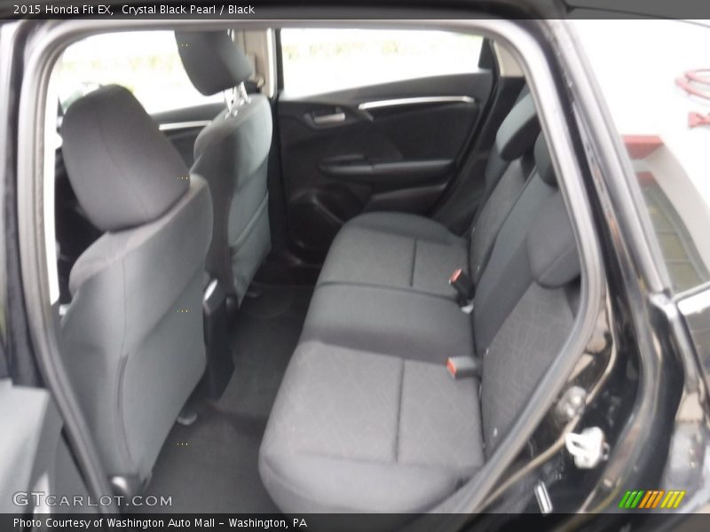 Crystal Black Pearl / Black 2015 Honda Fit EX