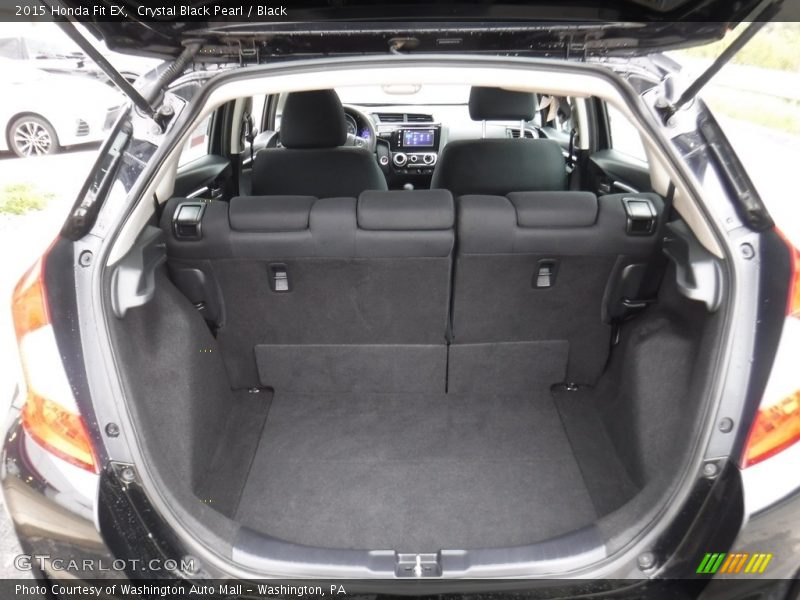 Crystal Black Pearl / Black 2015 Honda Fit EX