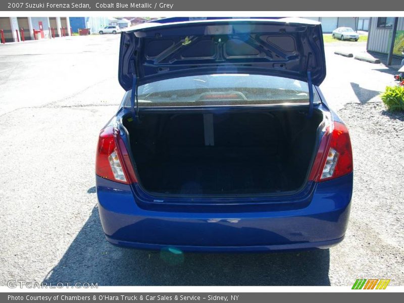Cobalt Blue Metallic / Grey 2007 Suzuki Forenza Sedan