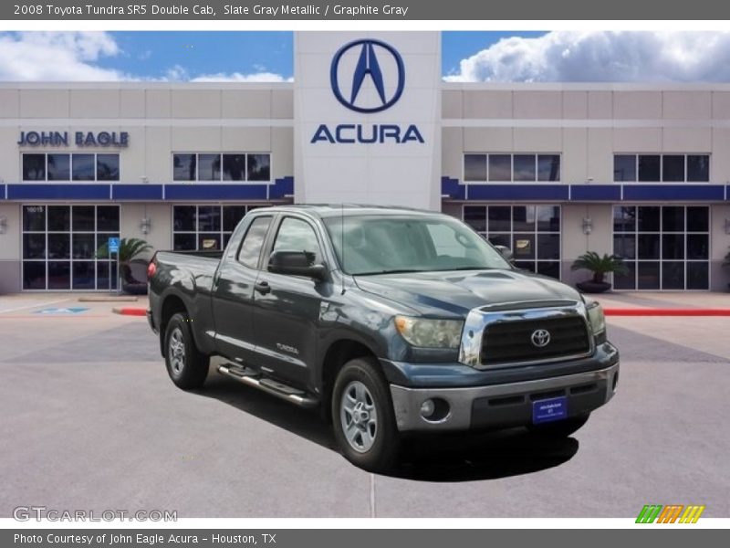 Slate Gray Metallic / Graphite Gray 2008 Toyota Tundra SR5 Double Cab