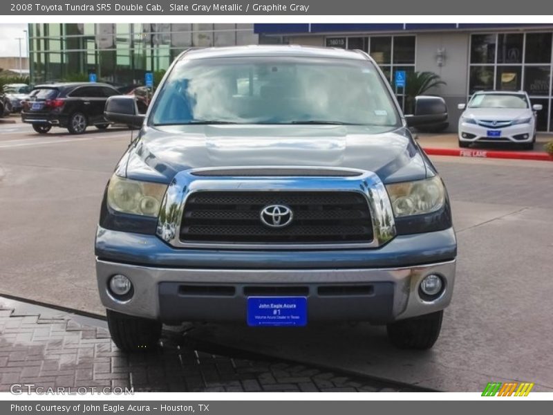Slate Gray Metallic / Graphite Gray 2008 Toyota Tundra SR5 Double Cab