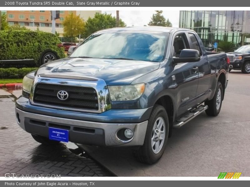 Slate Gray Metallic / Graphite Gray 2008 Toyota Tundra SR5 Double Cab