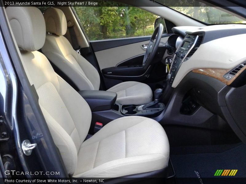 Night Sky Pearl / Beige 2013 Hyundai Santa Fe GLS
