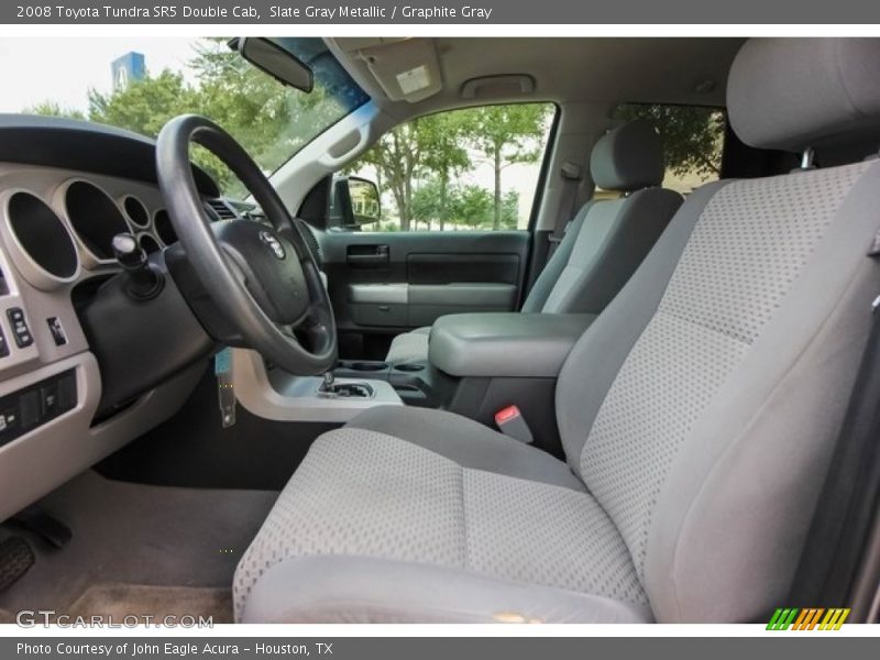 Slate Gray Metallic / Graphite Gray 2008 Toyota Tundra SR5 Double Cab