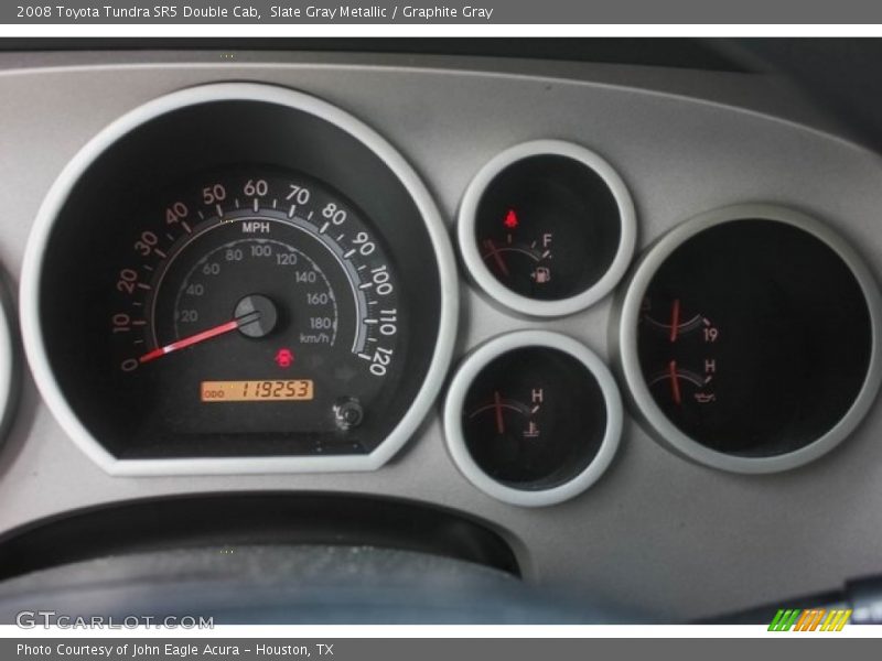 Slate Gray Metallic / Graphite Gray 2008 Toyota Tundra SR5 Double Cab