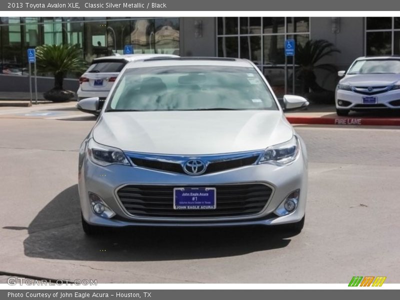 Classic Silver Metallic / Black 2013 Toyota Avalon XLE