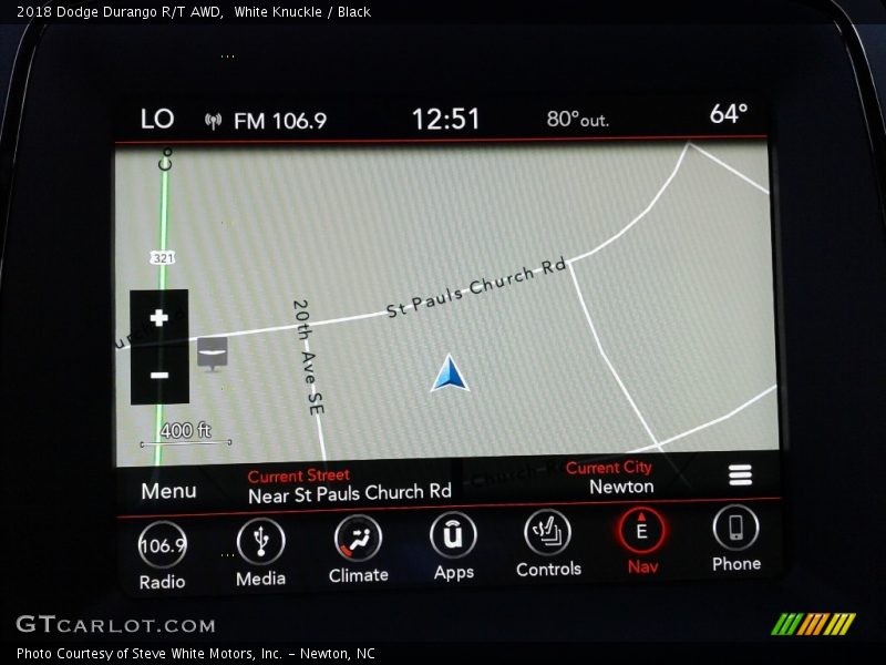 White Knuckle / Black 2018 Dodge Durango R/T AWD