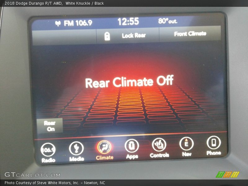 White Knuckle / Black 2018 Dodge Durango R/T AWD