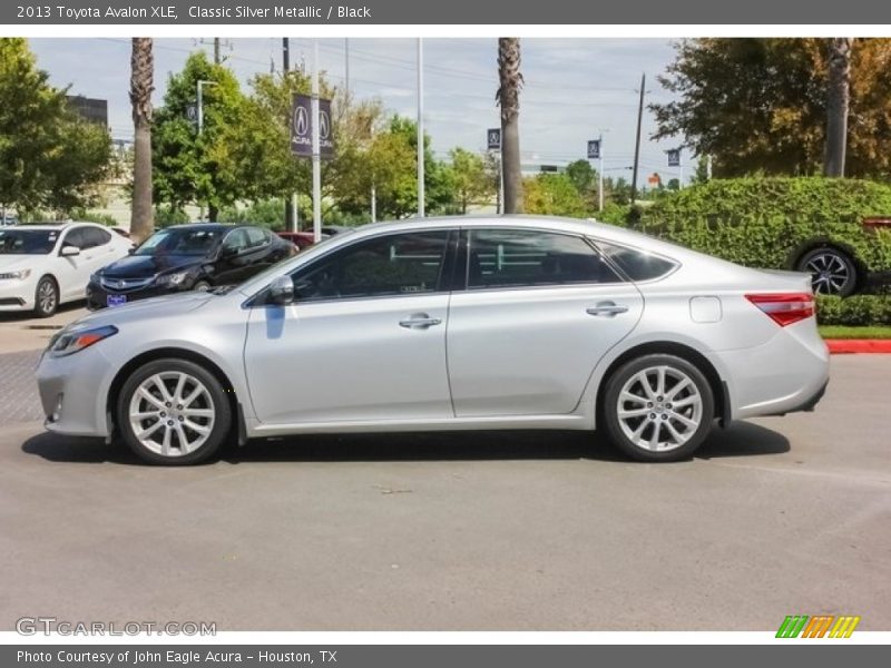 Classic Silver Metallic / Black 2013 Toyota Avalon XLE