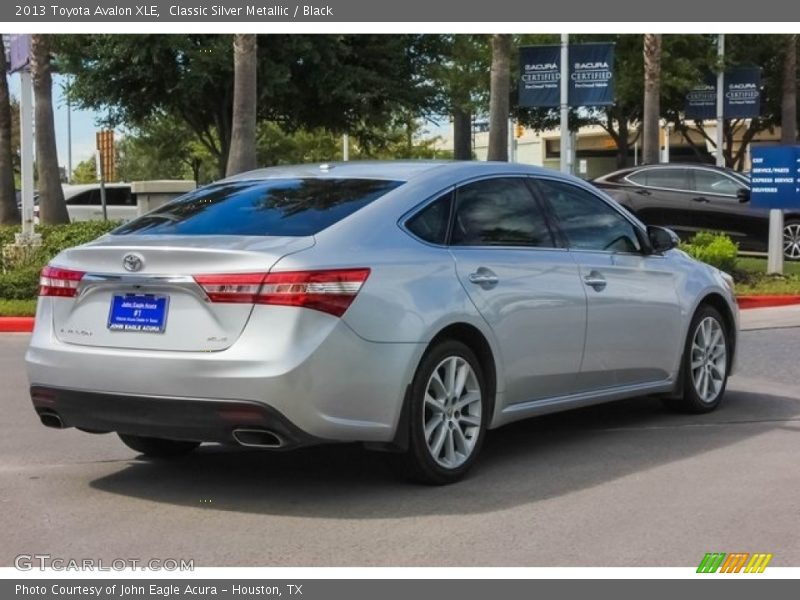 Classic Silver Metallic / Black 2013 Toyota Avalon XLE