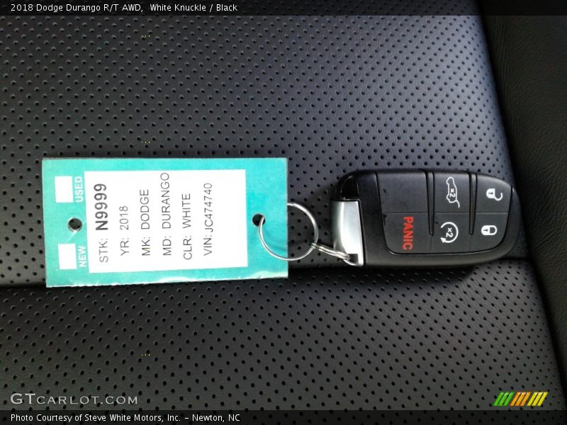 White Knuckle / Black 2018 Dodge Durango R/T AWD