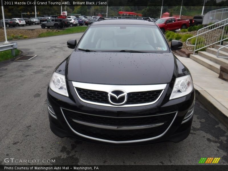 Brilliant Black / Sand 2011 Mazda CX-9 Grand Touring AWD