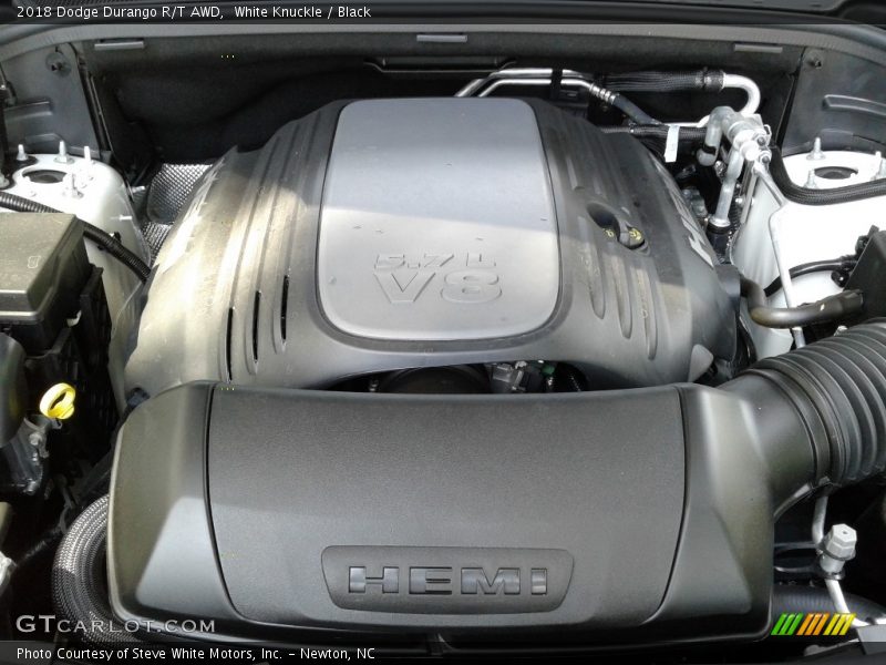 White Knuckle / Black 2018 Dodge Durango R/T AWD