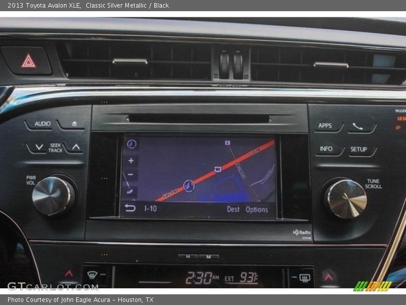 Classic Silver Metallic / Black 2013 Toyota Avalon XLE