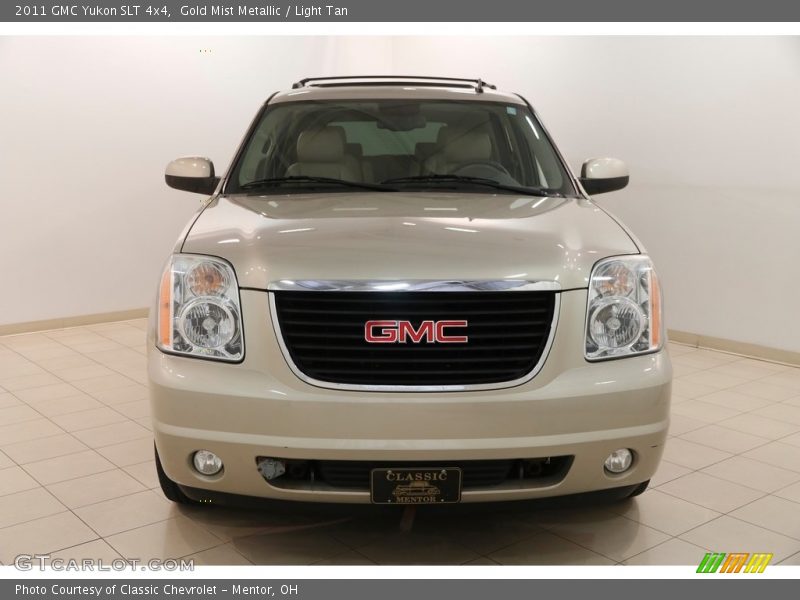Gold Mist Metallic / Light Tan 2011 GMC Yukon SLT 4x4