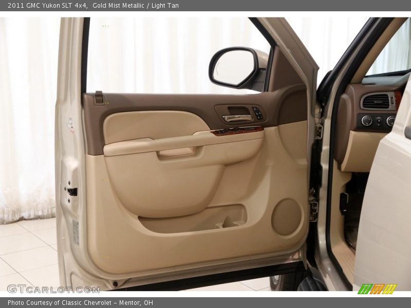 Gold Mist Metallic / Light Tan 2011 GMC Yukon SLT 4x4