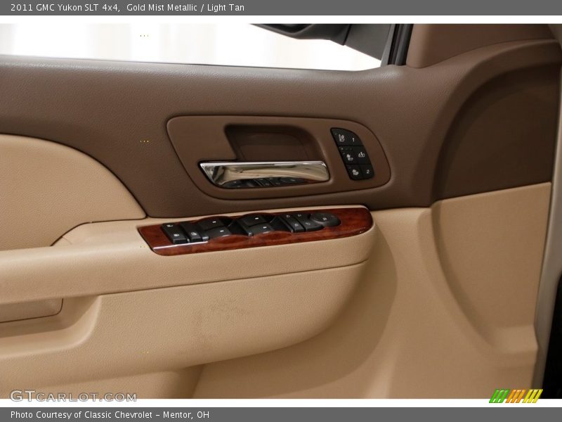 Gold Mist Metallic / Light Tan 2011 GMC Yukon SLT 4x4