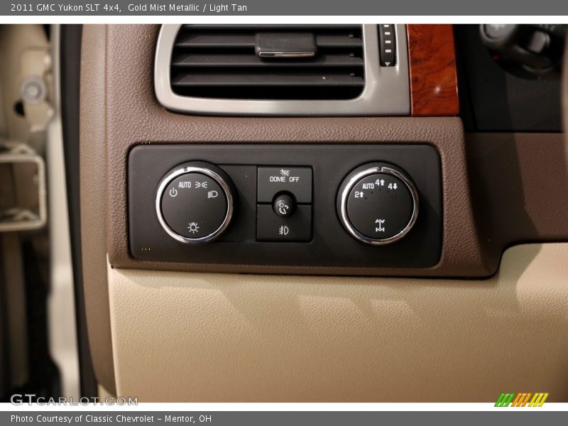 Gold Mist Metallic / Light Tan 2011 GMC Yukon SLT 4x4
