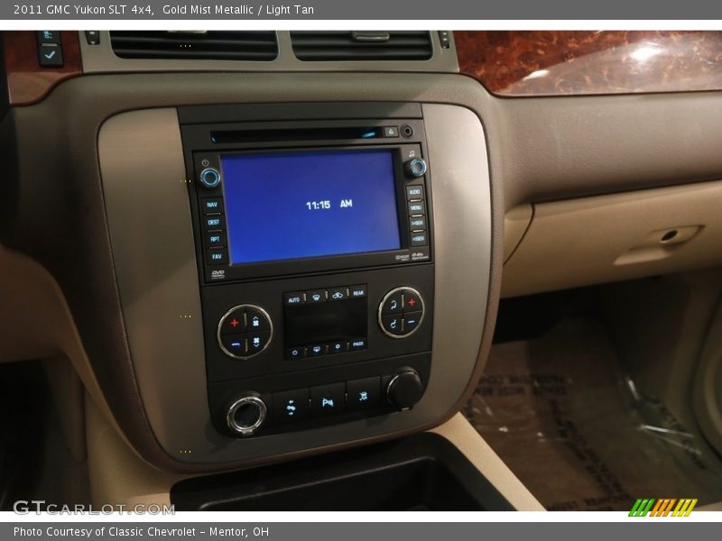 Gold Mist Metallic / Light Tan 2011 GMC Yukon SLT 4x4