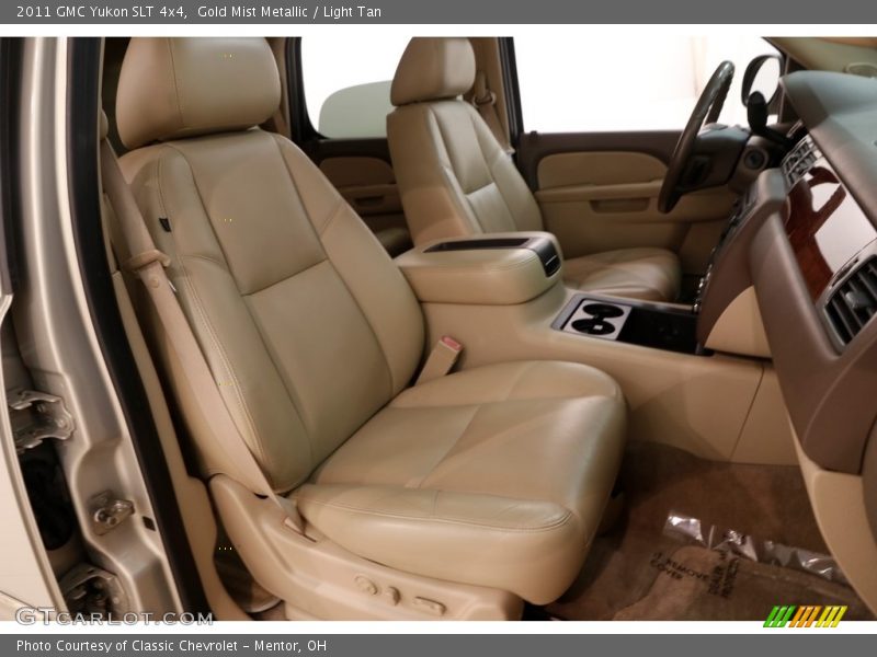 Gold Mist Metallic / Light Tan 2011 GMC Yukon SLT 4x4